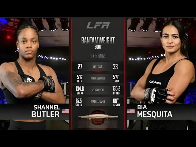Bia Mesquita vs Shannel Butler | Rising Star in LFA Fights MMAtown blog post image: Bia Mesquita vs Shannel Butler | Rising Star in LFA Fights