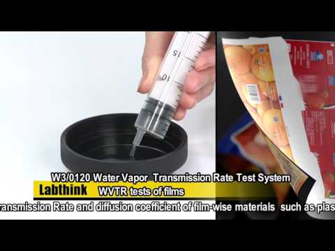 ISO 2528 Water Vapour Transmission Rate of Packaging Films - Labthink