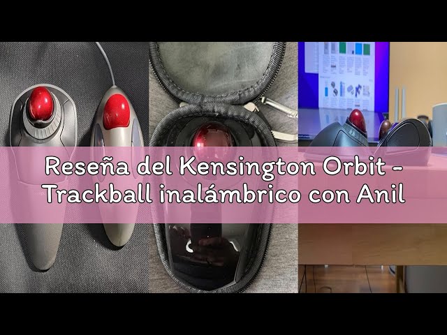 Vídeo relacionado con Kensington K72337EU Ratón Orbit, Ratón con Cable Compacto y Ergonómico con Trackball, Para Mac y Windows con Anillo de Desplazamiento, Diseño Ambidiestro y Seguimiento Óptico, Azul/ Negro