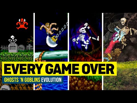 The Evolution of Game Over in Ghosts 'n Goblins Games
