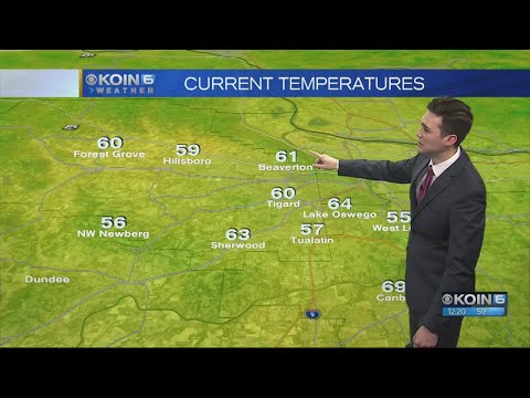 Thursday Noon Weather Update April 19th, 2018