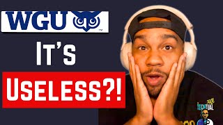 WGU's Cybersecurity Degree is Trash ! | Why you should not go to WGU