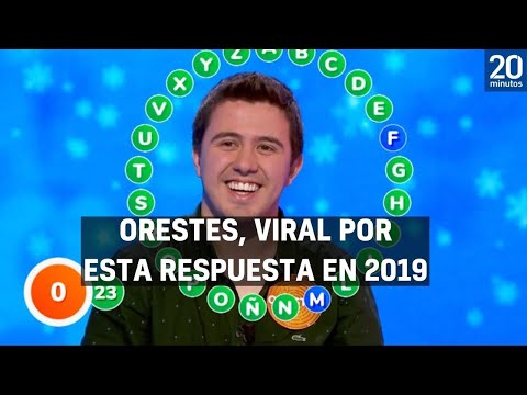 Orestes, de #Pasapalabra, viral por la respuesta que dio en 2019 sobre #Gibraltar: "Maravilla"