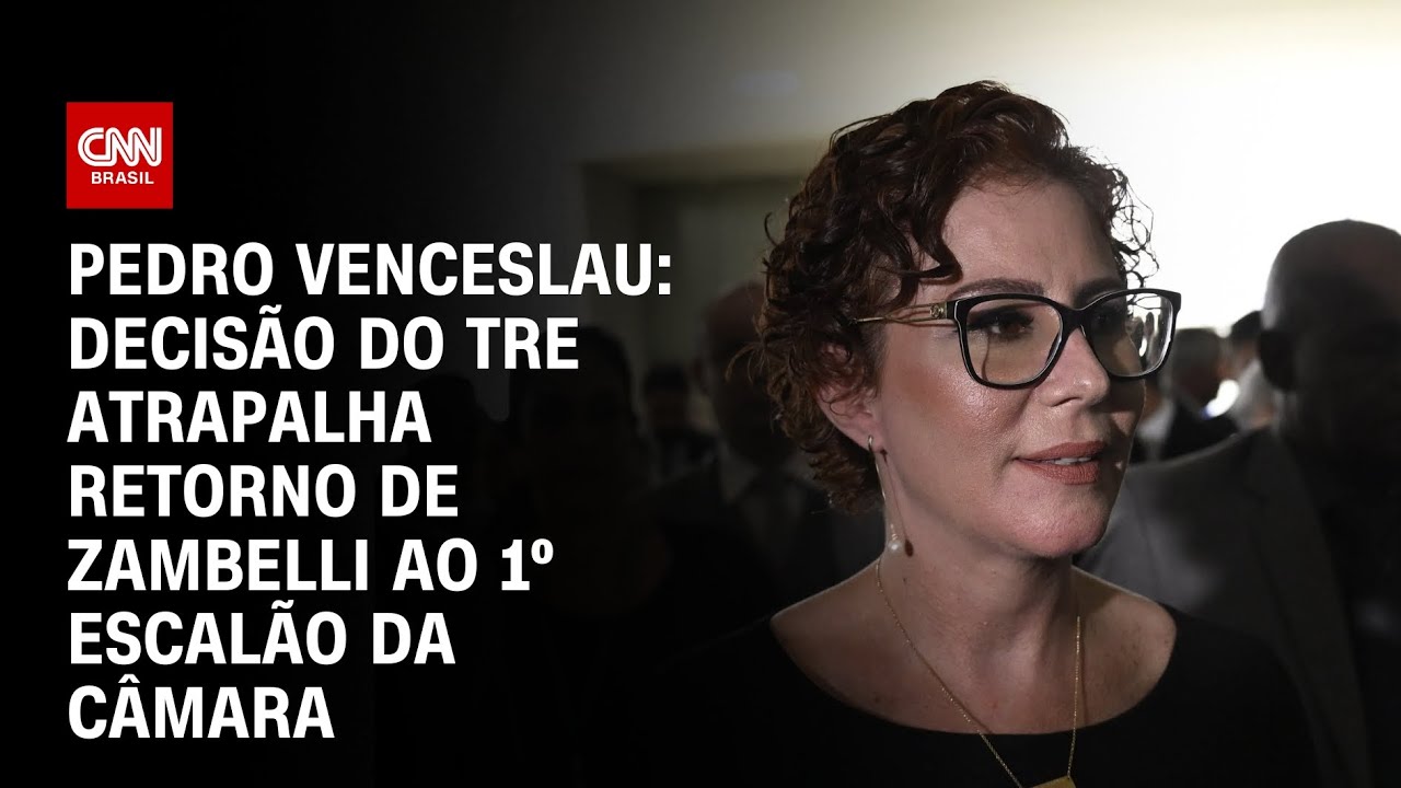 Pedro Venceslau: Decisão do TRE atrapalha retorno de Zambelli ao 1º escalão da Câmara | CNN 360º