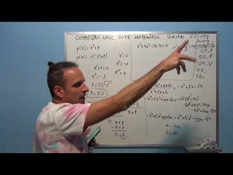 Correção UFSC 2018 Matemática Questão 22