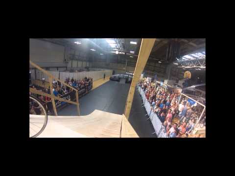 worlds first ever front flip on a road bike by Ricky Crompton