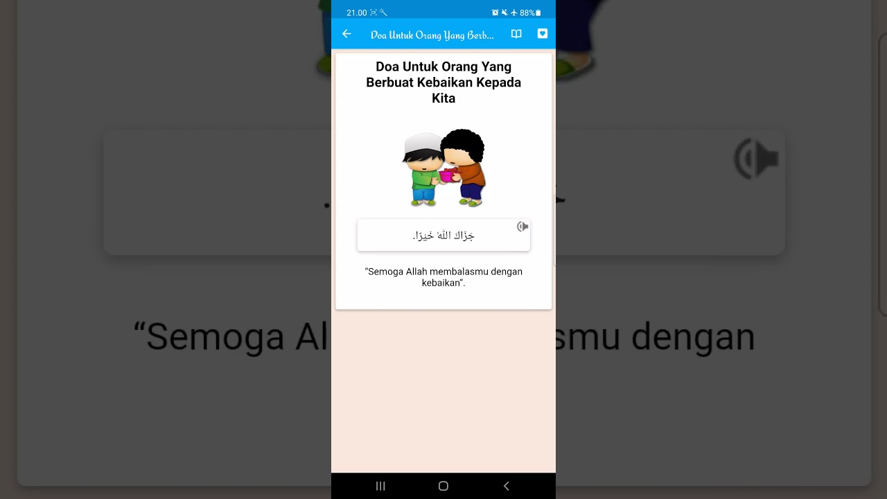 Bacaan Doa Untuk Orang Yang Berbuat Kebaikan Kepada Kita - Doa Doa Anak Muslim | Muslim Kids Series