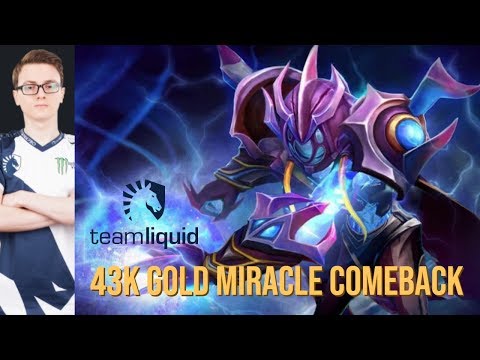 Epic 43K Gold Lead Miracle Arc Warden Comeback | Epicenter Major 2019