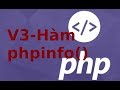 Lập Trình PHP Video3 Sử Dụng Hàm Phpinfo Lab1 1