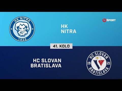 41. kolo: HK Nitra – HC Slovan Bratislava 3:2 sn (HIGHLIGHTY)