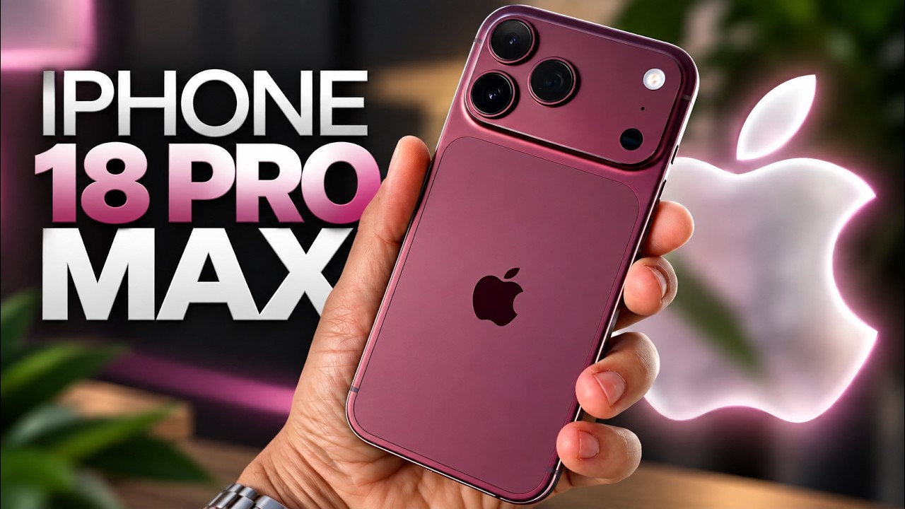 iPhone 18 Pro Max: Igual por Fora, MELHOR por DENTRO!?