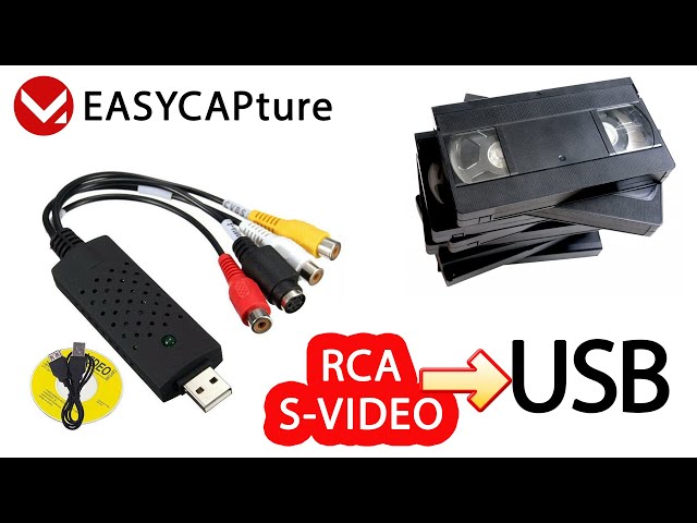 Vídeo relacionado con Tarjeta de Captura USB C Video Grabber, Compatible con NTSC PAL y ADC, S Video y CVBS a Dispositivo de Captura de Video USB Tipo C 2.0 para Windows 10/7/2000 XP Vista, para OS X