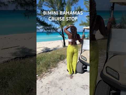 BIMINI BAHAMAS CRUISE STOP #bimini #bahamasvacation #blacktravelfeed