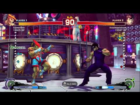 GamerBee [Adon] vs frostmaelstrom [Fei] 3 of 3 SSF4 Japanese Online Ranked Matches - TRUE-HD