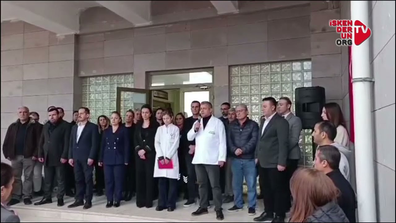 İskenderun Devlet Hastanesi’nde anma programı…