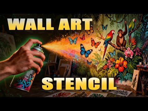 Stencil Art Tutorial auf YouTube