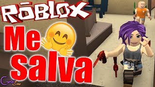 NOS SALVA LA VIDA TRES VECES | MURDER MYSTERY ROBLOX | CRYSTALSIMS