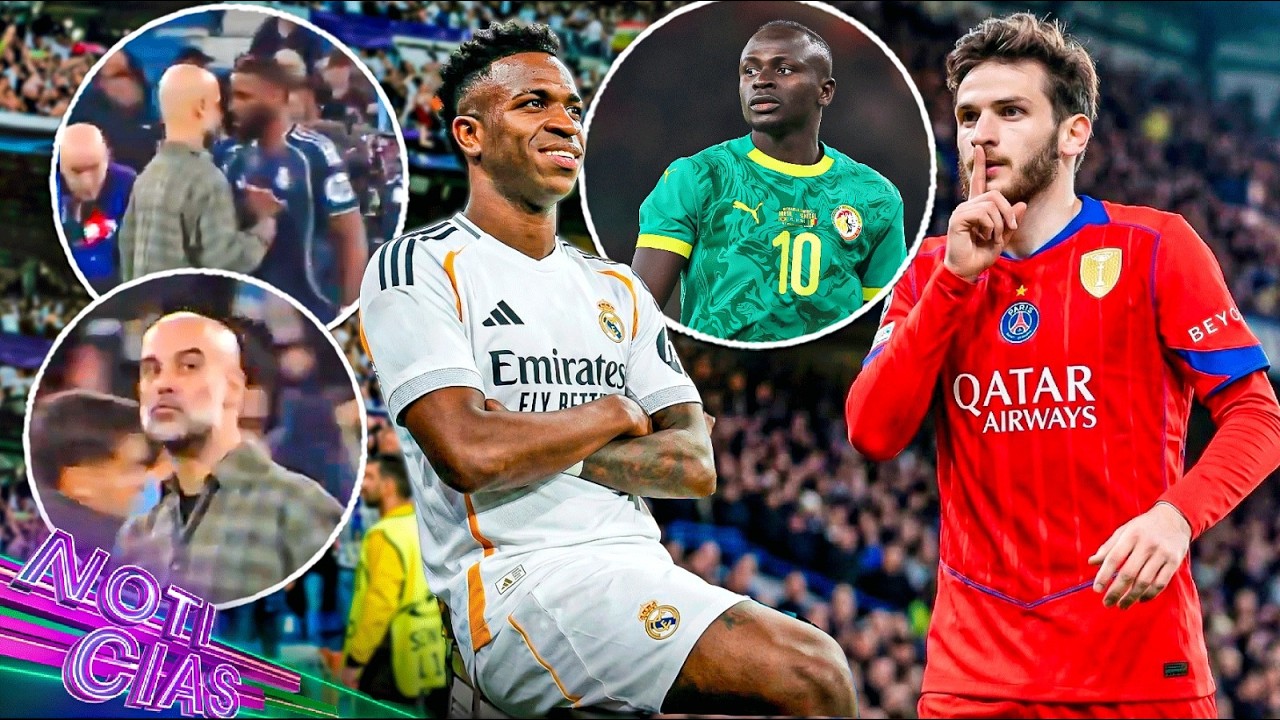 ¿Vini el nuevo MR Champions? | ¡Bronca Pep - Rüdiger! | Khvicha 'calla bocas' | Senegal explota