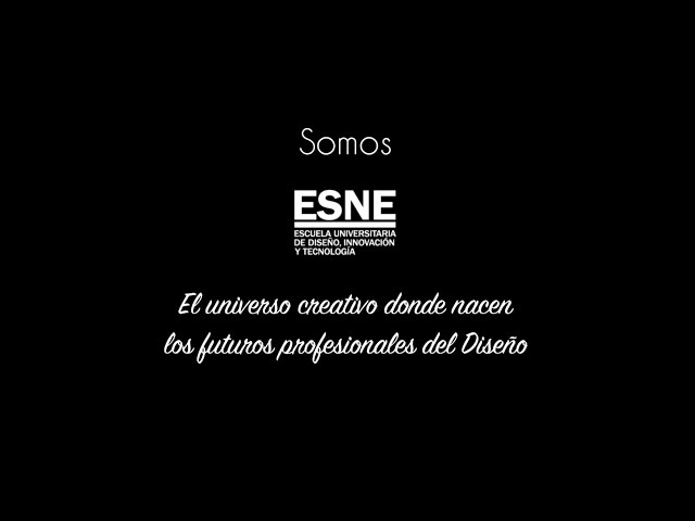 ESNE University School of Design видео №1