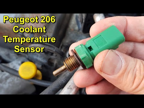 Coolant Temperature Sensor Removal and Refitting - Peugeot 206