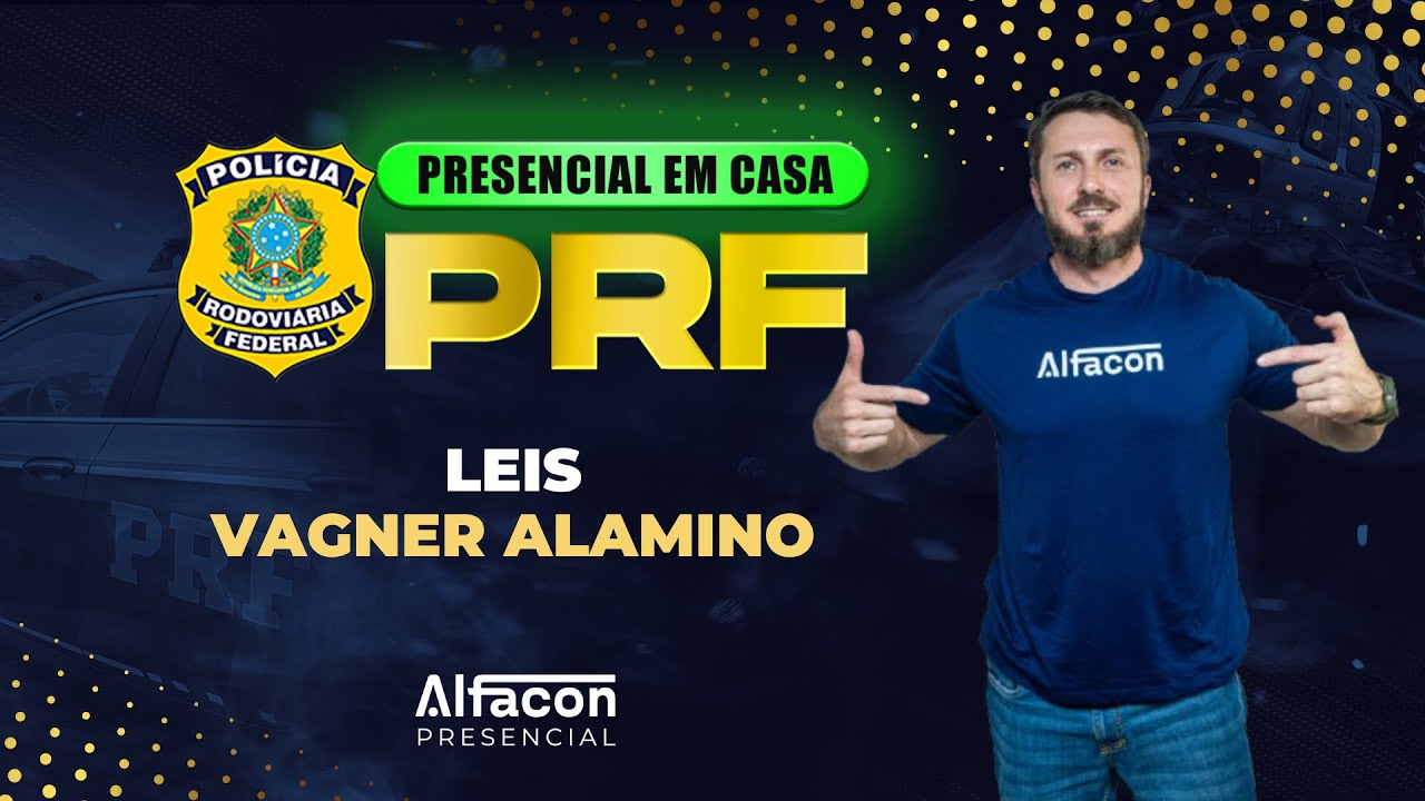 PRESENCIAL EM CASA - PRF - Leis/ Direitos Humanos | Profº Vagner/Jonathann Jakson