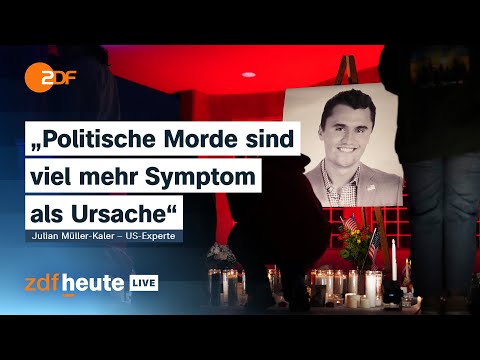 USA: Warum das Kirk-Attentat Potenzial für gesellschaftlichen Sprengstoff hat | ZDFheute live