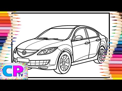Mazda 6 Coloring Pages/Mazda 6 v2/Cars Coloring/Anna Yvette - Red Line [NCS Release]