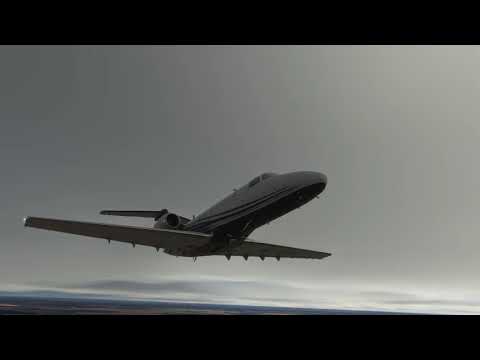 Flying the Working Title Cessna Citation CJ4 in Microsoft Flight Simulator