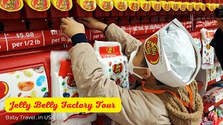 Baby Travel in USA EP.8 - Jelly Belly Factory Tour