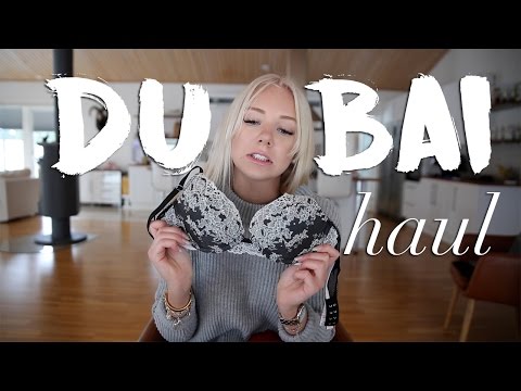 DUBAI TRY-ON HAUL + nytt hår!!