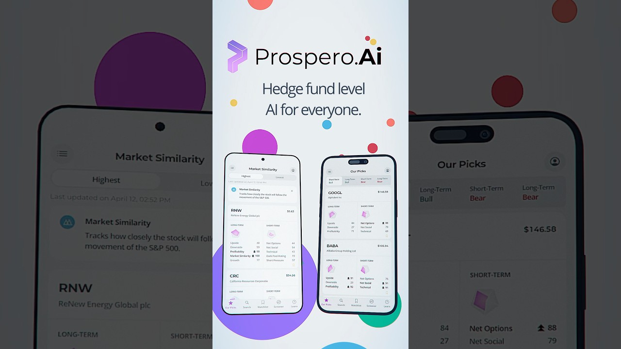 Prospero.ai: Hedge Fund-Level AI For Everyone!