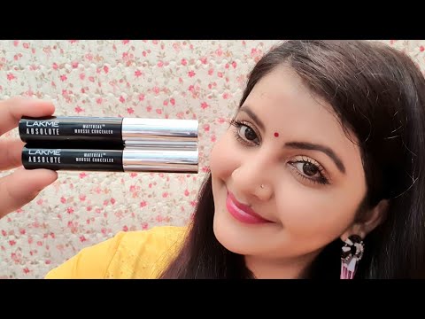 Lakme absolute mattreal mousse concealer review & demo | 02 natural | best for oily skin | RARA Video