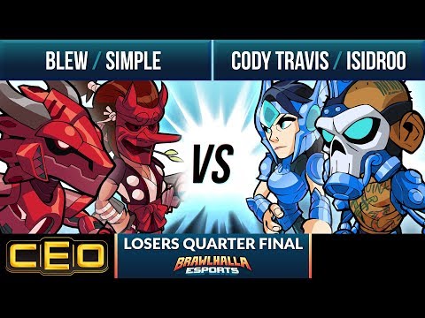 Cody Travis & Isidroo vs Blew & simpLe - Losers Quarter Final - CEO 2019 2v2