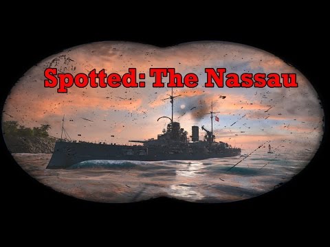 World of Warships: Spotted: The Nassau (Tier 3 KM BB)