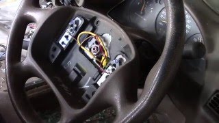 How To Remove Front Steering Wheel Airbags