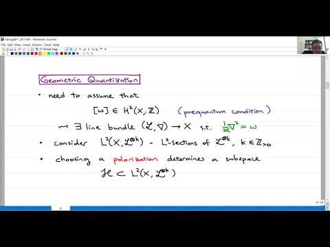 Kwok Wai Chan, Quantization of Kahler manifolds
