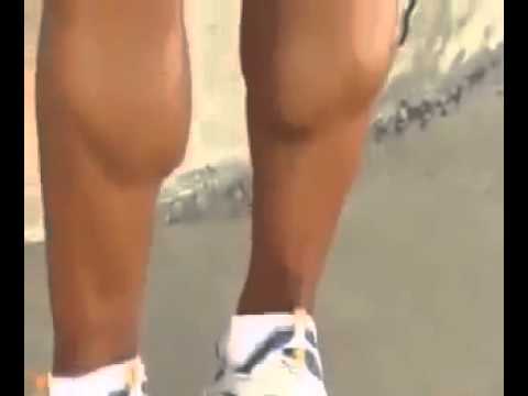 ♦Female Bodybuilder Female body builder movie clip FBB