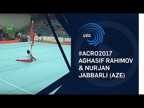 Aghasif RAHIMOV & Nurjan JABBARLI (AZE) - 2017 European bronze medallists, junior balance
