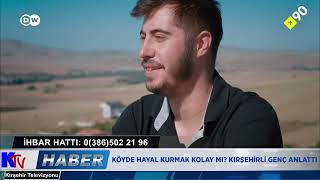 KÖYDE HAYAL KURMAK KOLAY MI KIRŞEHİRLİ GENÇ ANLATTI