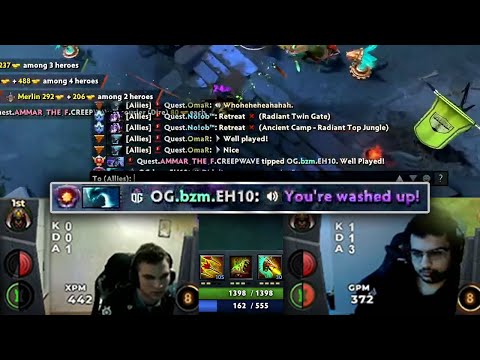 trashtalk between Ammar TF and BZM a former teammate