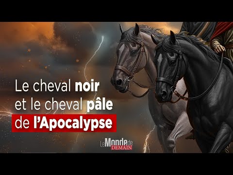 Le cheval noir et le cheval pâle de l’Apocalypse