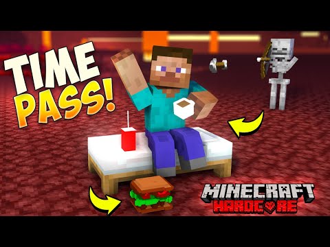 Doing TIMEPASS in Nether (Minecraft Hardcore) #11