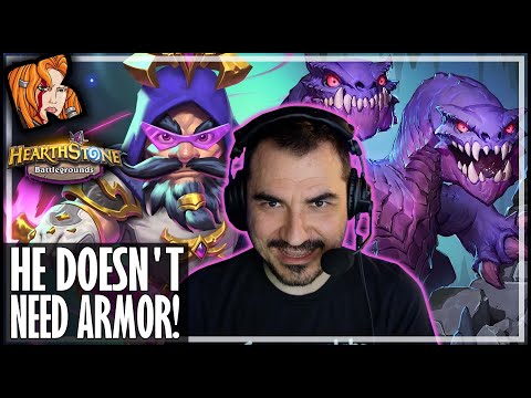 SCABBS DOESN’T NEED ANY ARMOR! - Hearthstone Battlegrounds