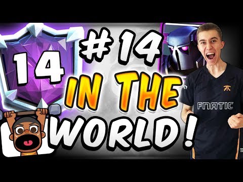 #14 IN THE WORLD w/ BEST PEKKA DECK IN CLASH ROYALE!