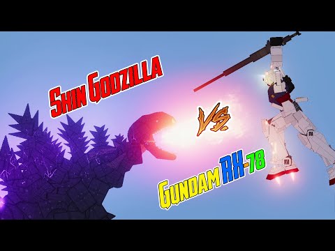 People Playground EP.70 Shin Godzilla VS Gundam RX-78