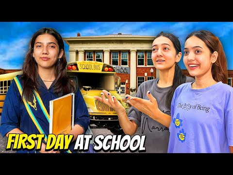 Zainab’s First Day At New School😍|Gari Kharab Hogayi Uber Pai School Jana Para😰|Sistrology