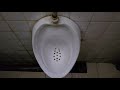 1970's Armitage Shanks urinal on a High Level Shires Lynx Cistern (Not Working)