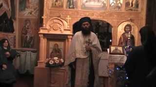 preview picture of video 'Te Deum in noaptea de Anul Nou 31.12.2014, Manastirea Dobric'