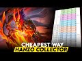 CHEAPEST WAY GET HANZO COLLECTOR SKIN MLBB