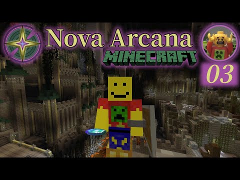 Jim in Nova Arcana Minecraft E03 - 3 Emeralds, 3 Deaths, 1 Record!
